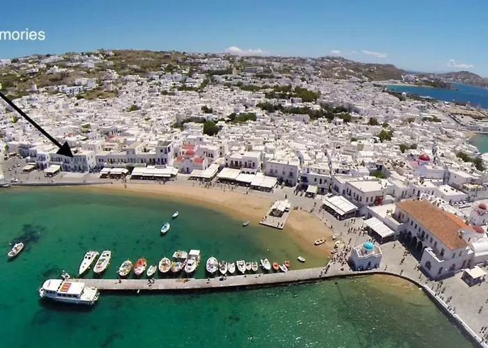 Сasa de vacaciones White Memories, Seafront Luxury Mykonos